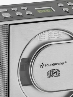 Radio retro radio portable fm, stéréo et cd/mp3