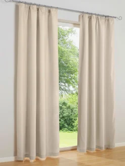 Rideau matière opaque