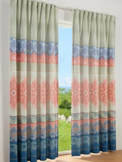 Rideau motif paisley tendance