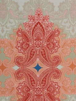 Rideau motif paisley tendance