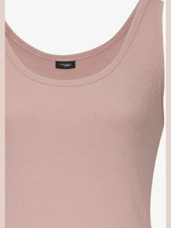 Robe à bretelles robe en tricot côtelé