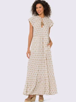 Robe à effet étagé robe en jersey