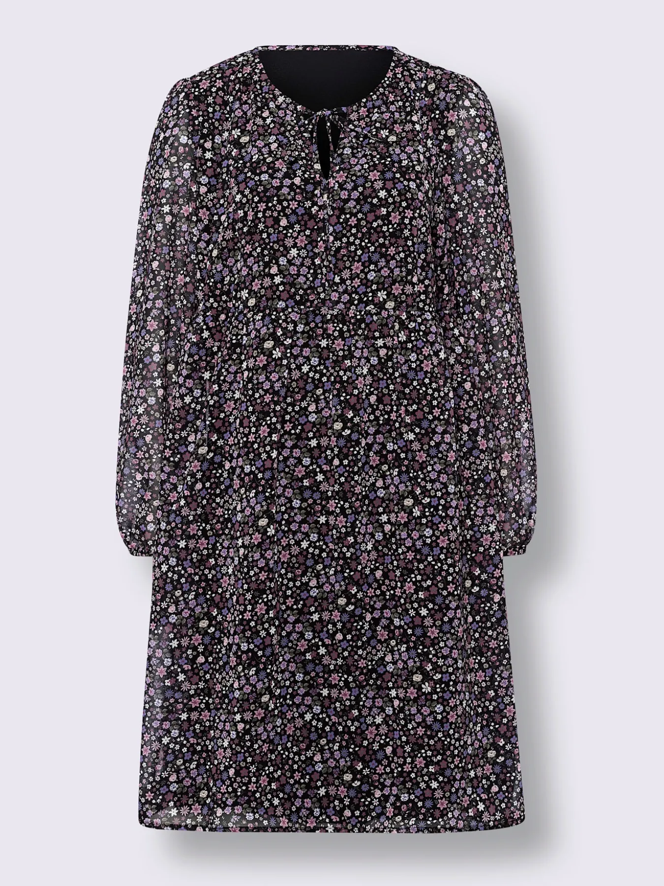Robe à fleurs qualité tissée