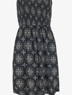 Robe bustier imprimé ethnique tendance