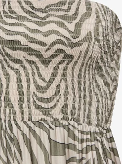 Robe bustier robe d'été tendance