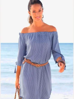 Robe chemisier robe d'été courte en viscose