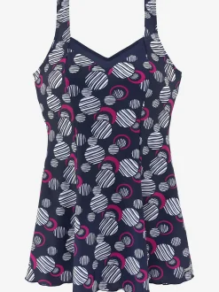 Robe de bain maillot de bain idéal pour les grandes tailles, jusqu'au bonnet d
