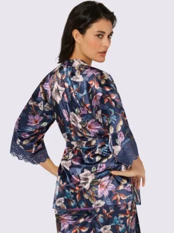 Robe de chambre satin