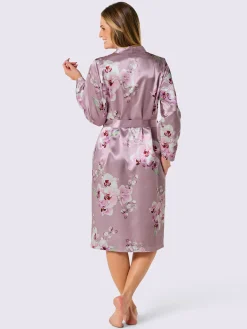 Robe de chambre satin