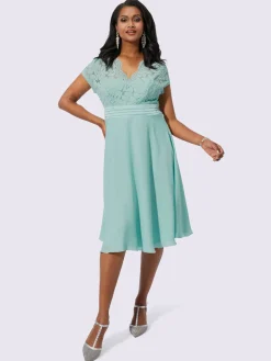 Robe de cocktail qualité tissée