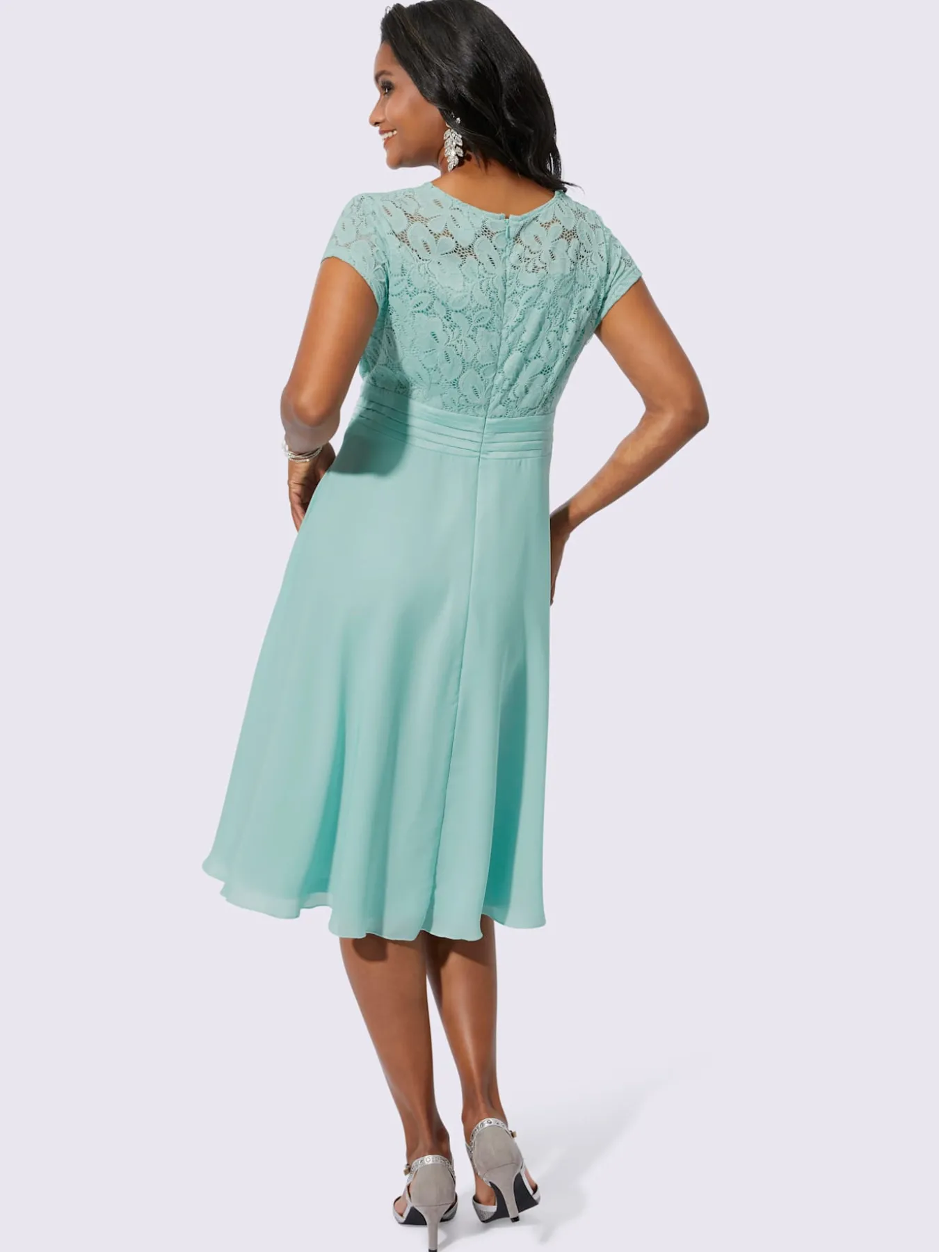 Robe de cocktail qualité tissée