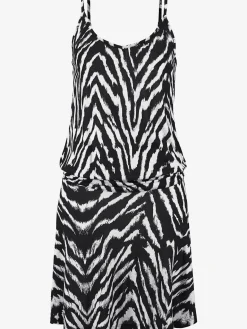 Robe de plage courte imprimée