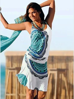 Robe de plage décontractée