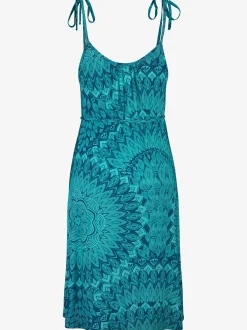 Robe de plage encolure ronde dégagée