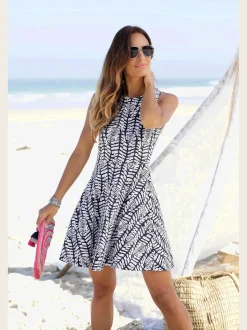 Robe de plage robe d'été forme patineuse