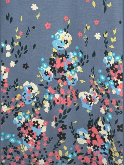 Robe de plage robe d'été imprimée sans manches