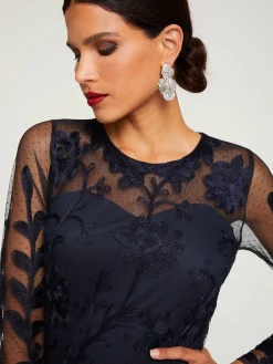 Robe de soirée coupe ajustée