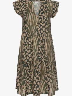 Robe d'été belle encolure en v