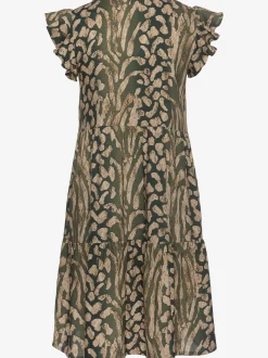 Robe d'été belle encolure en v