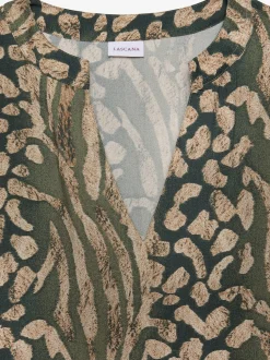 Robe d'été belle encolure en v