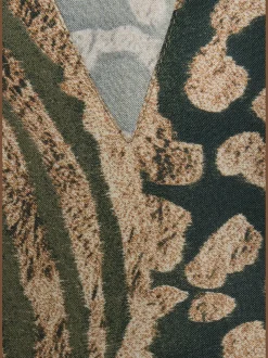 Robe d'été belle encolure en v