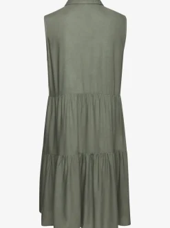Robe d'été col chemisier tendance