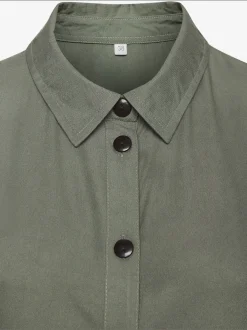 Robe d'été col chemisier tendance