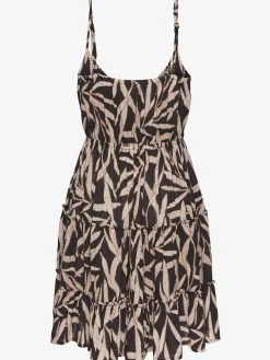 Robe d'été encolure en v dégagée