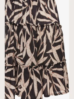 Robe d'été encolure en v dégagée