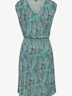 Robe d'été encolure en v dégagée