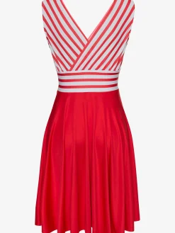 Robe d'été haut effet cache-cœur