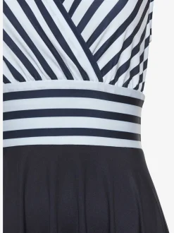 Robe d'été haut effet cache-cœur