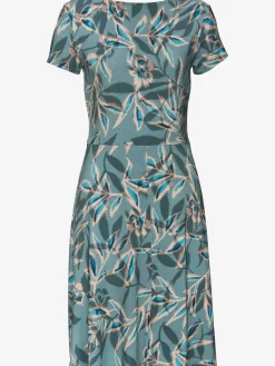 Robe d'été laçage tendance à l'encolure