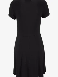 Robe d'été lacets tendance à l'encolure