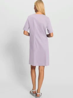 Robe d'été manches à revers fixe