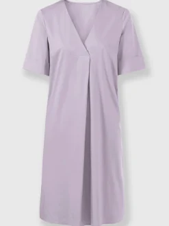 Robe d'été manches à revers fixe