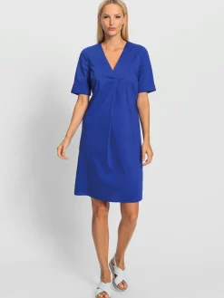 Robe d'été manches à revers fixe