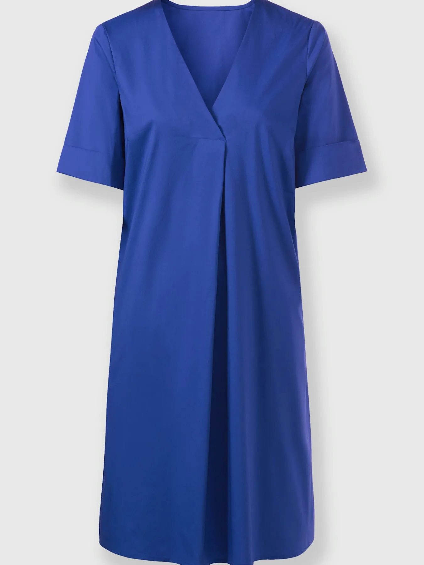 Robe d'été manches à revers fixe