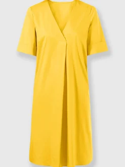 Robe d'été manches à revers fixe