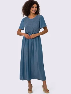 Robe d'été partie smockée élastique