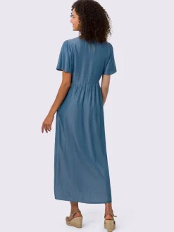 Robe d'été partie smockée élastique