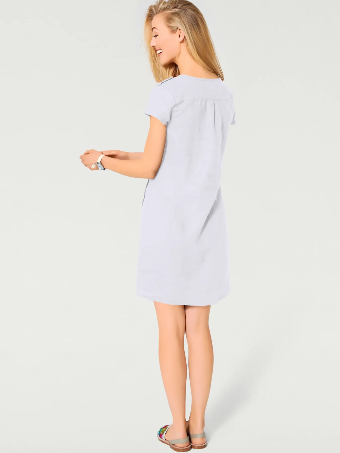Robe d'été pur lin