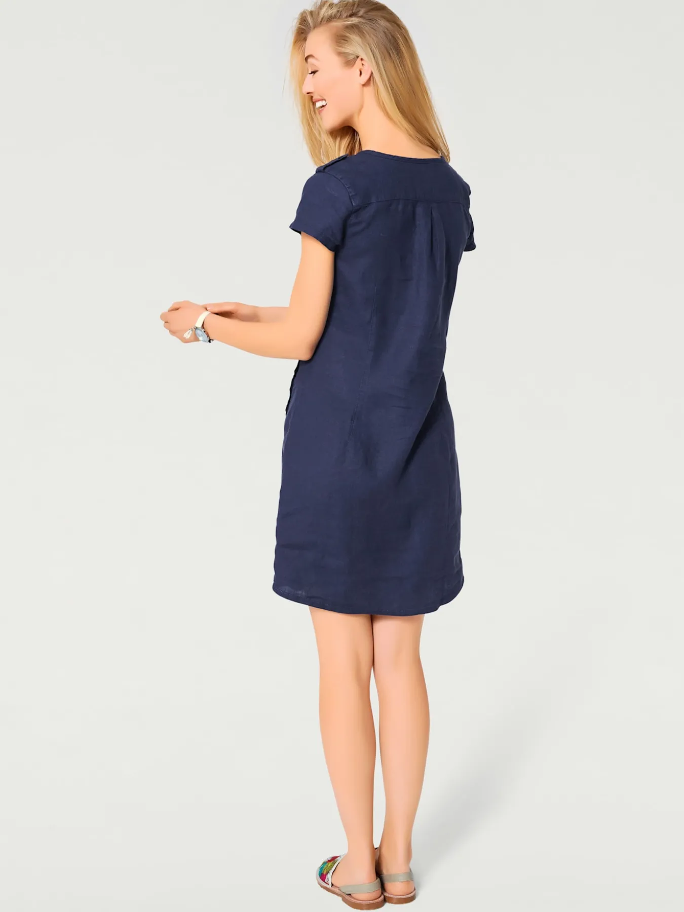Robe d'été pur lin