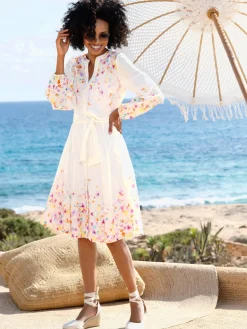 Robe en coton qualité tissée