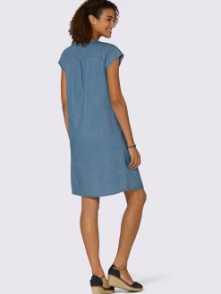 Robe en jean pur coton