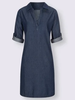 Robe en jean qualité tissée