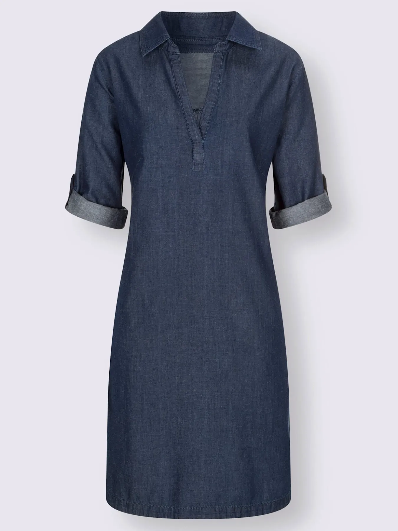 Robe en jean qualité tissée