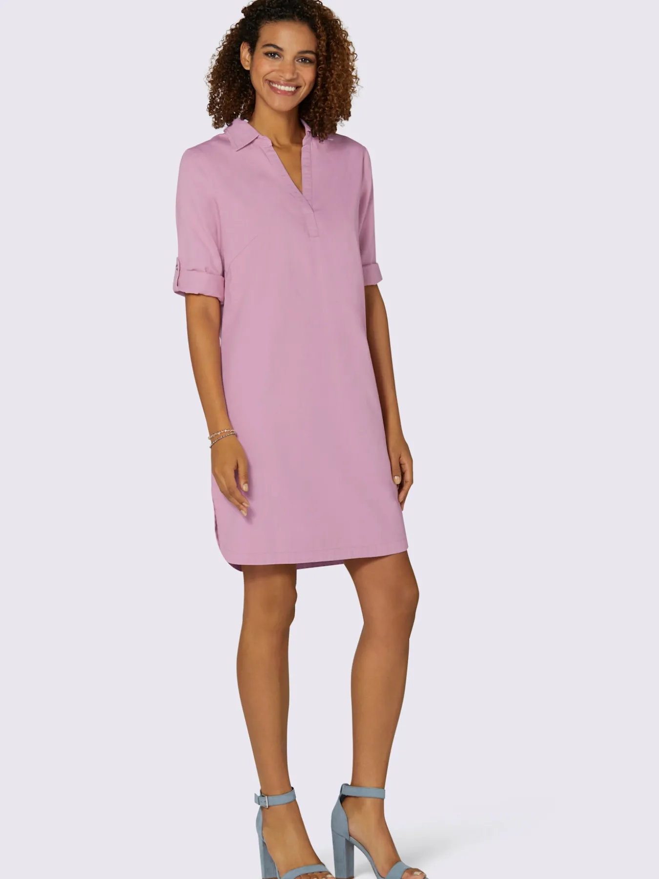 Robe en jean qualité tissée