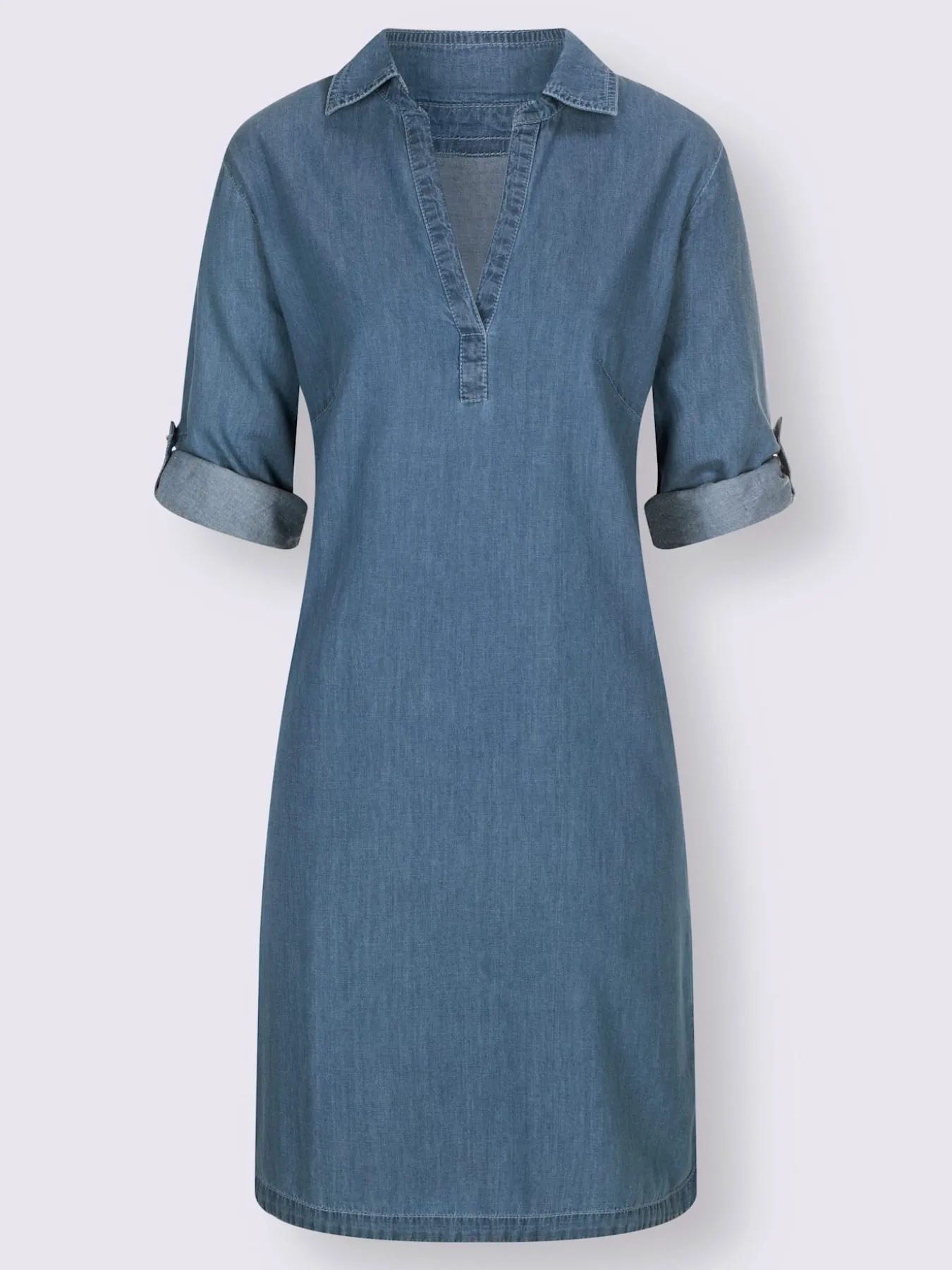 Robe en jean qualité tissée