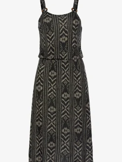 Robe en jersey anneau sur les bretelles